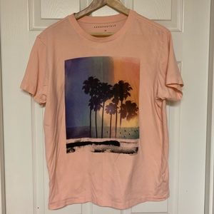 Aeropostale beach sunset tee